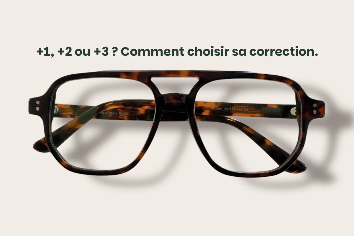 Comment choisir sa correction de lunettes de lecture sans ordonnance ?