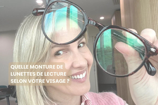 Quelle monture de lunettes de lecture choisir selon son visage ?
